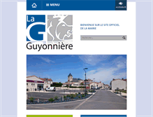 Tablet Screenshot of laguyonniere.fr